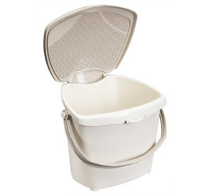 Individually sized food compost storage carrier 